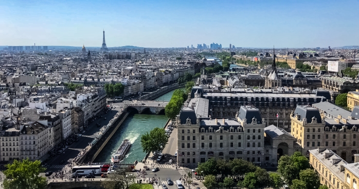 view from Towers of Notre Dame 2